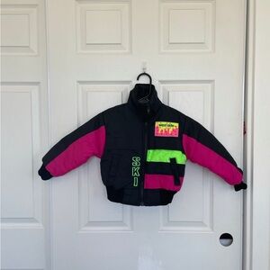 Vintage Neon Ski Jacket